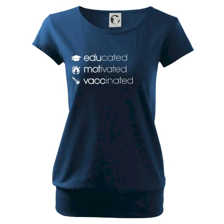 Educated motivated vaccinated