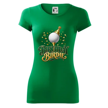 Narozeninové birdie s golfovým míčkem