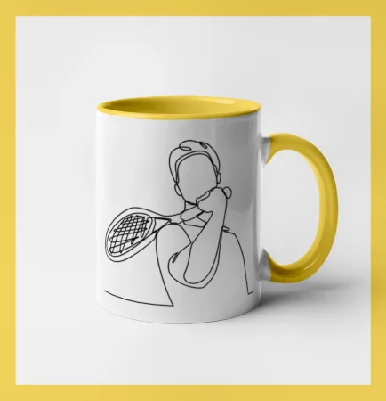 Tenista jedným ťahom