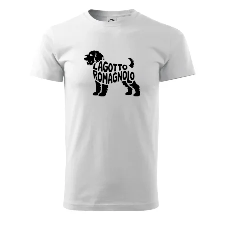 Lagotto romagnolo nápis v tele
