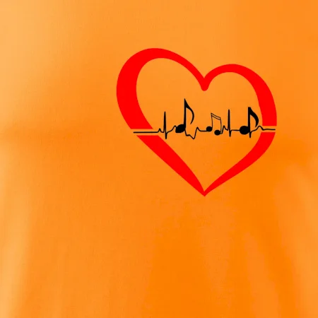 Moje srdce bije pre hudbu - srdce malé