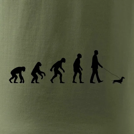 Jazvečík Evolúcia muž / žena