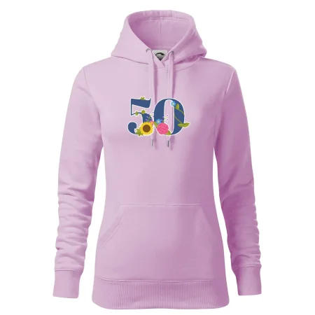 Kvetinové číslo kreslené - 50