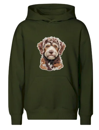 Lagotto romagnolo vyšívaná hlava