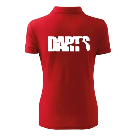 Darts - nápis so šípkarom