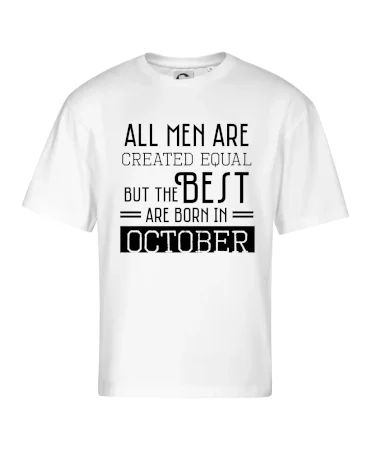 All men are created equal october
