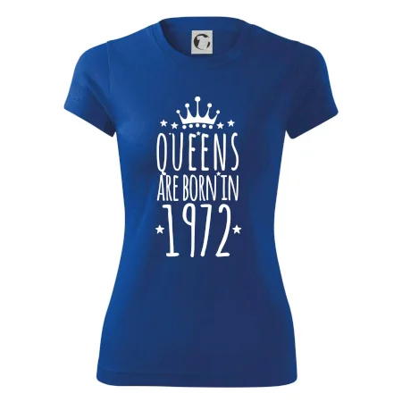 Queens are born in 1972