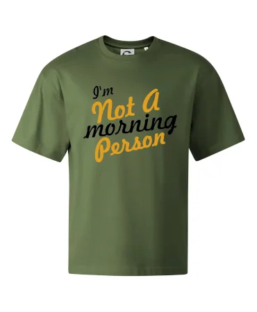 I'm not a morning person