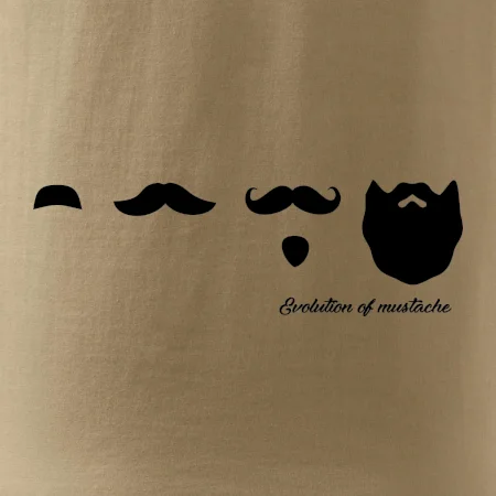 Evolution mustache