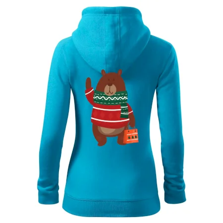 Medveď s darčekom