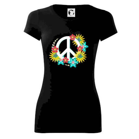 Peace symbol abstraktný
