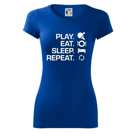 Stolný tenis - eat sleep