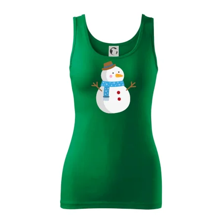 Snehuliak so šálom