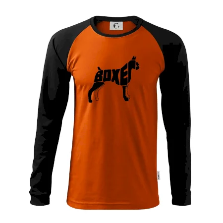 Boxer nápis v tele