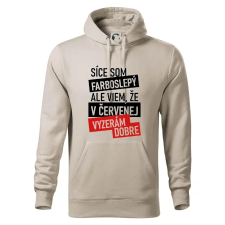 Síce som farboslepý, ale viem, že v červenej vyzerám dobre