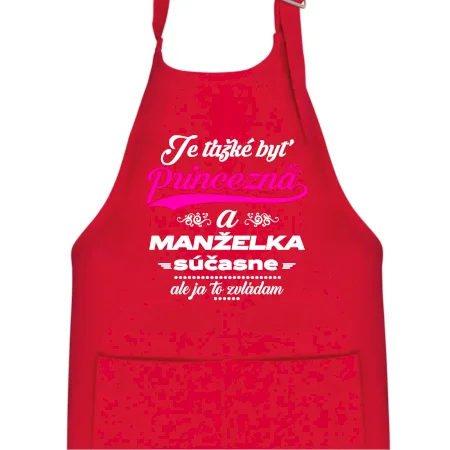 Je ťažké byť princezná manželka