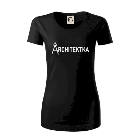 Architektka nápis