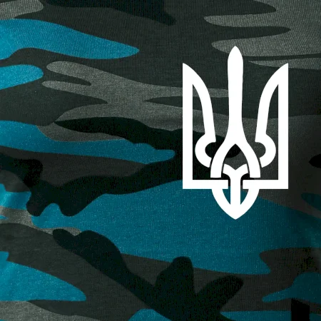 Ukrajina trojzubec prsník