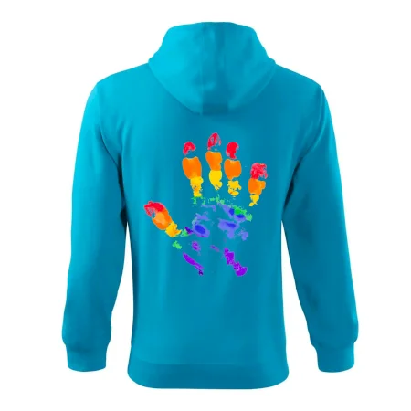 LGBT hand print