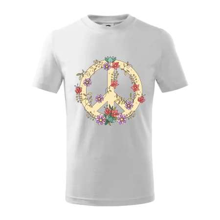 Peace symbol pieskový