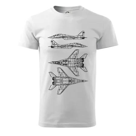 Mig 29 Fulcrum - obrys