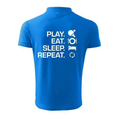 Stolný tenis - eat sleep