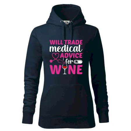 Will trade medical advice for wine