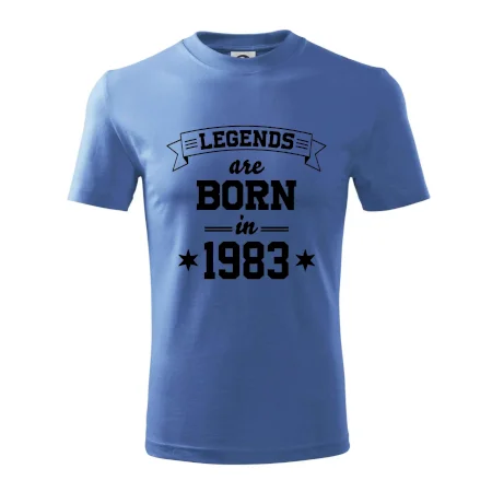 Legends are born in 1983
