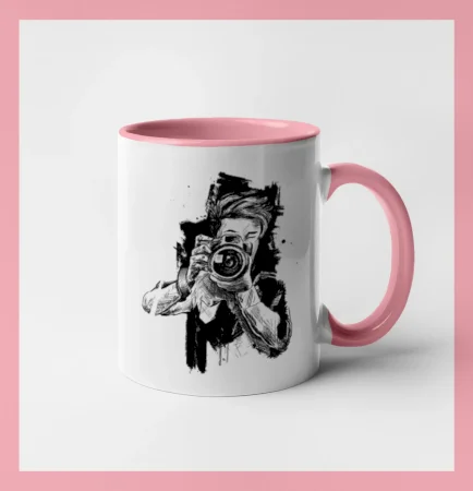 Fotograf kreslený ceruzkou