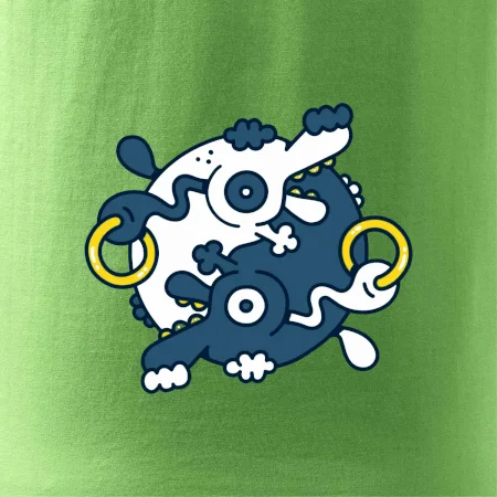 Yin & Yang abstraktné psy