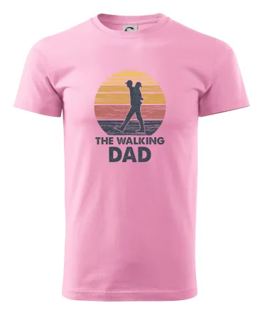 The walking dad - tata s dítětem na zádech