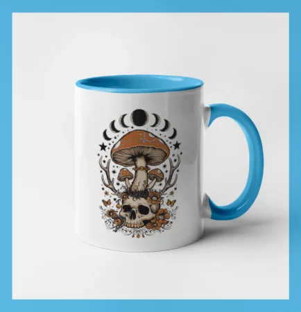 Goblincore magical mushroom