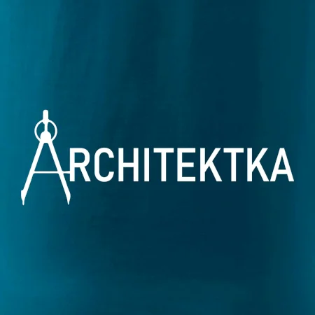 Architektka nápis