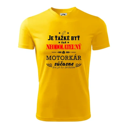 Neodolateľný motorkár