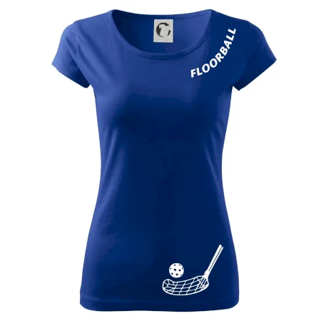 Floorball nápis šikmo