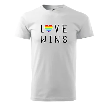 Love wins nápis