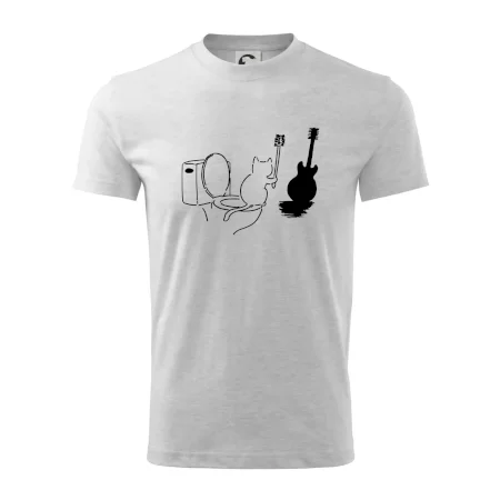 Mačka a gitara WC