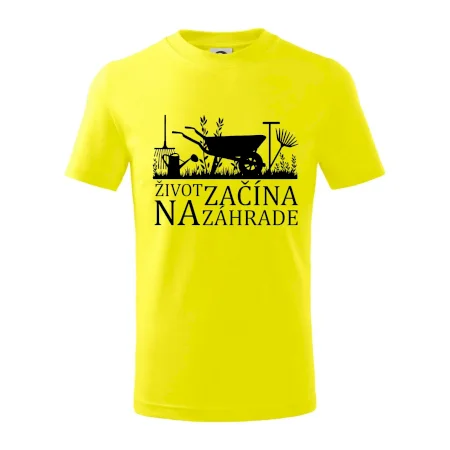 Život začína na záhrade