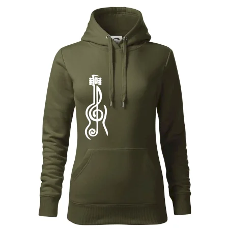 Husľový kľúč gitara