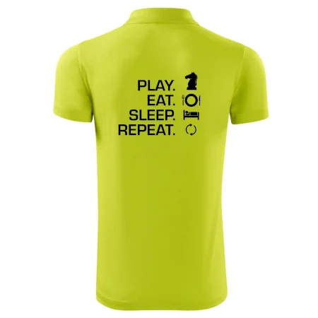 Eat sleep play - šach