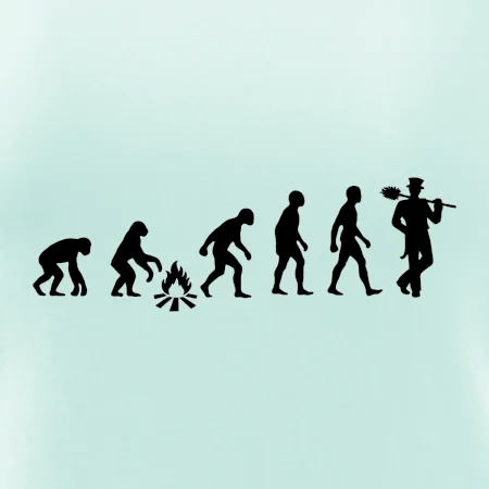 Evolúcia kominár v klobúku
