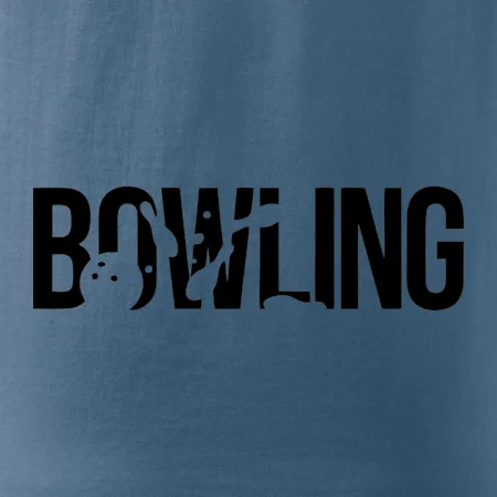 Bowling nápis kolky
