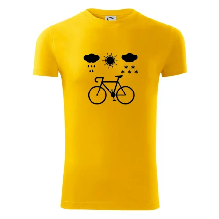 Cyklista za každého počasia