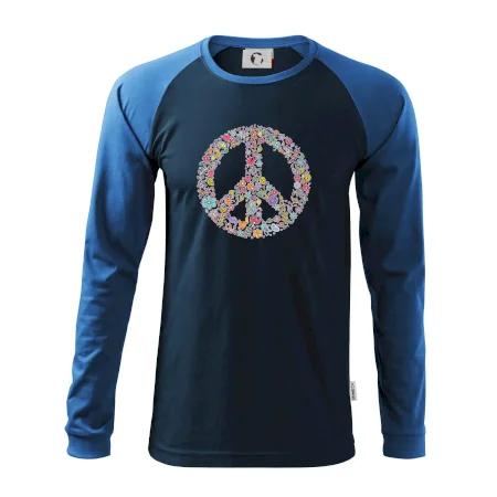 Peace symbol lístočky