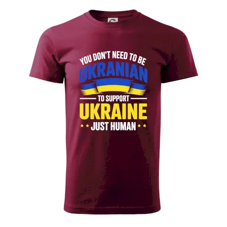 You don't need to be Ukrainian to support Ukraine just human