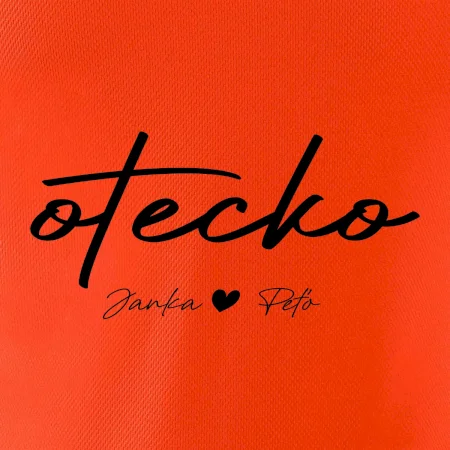 Otecko - tričko s menami deti