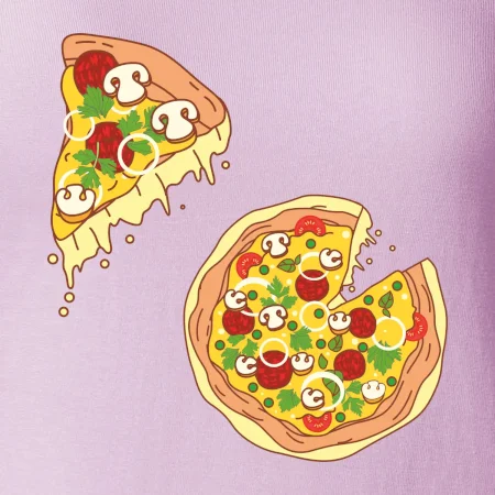 Pizza + Pizza kousek