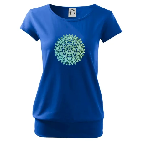 Mandala zelenožlutá