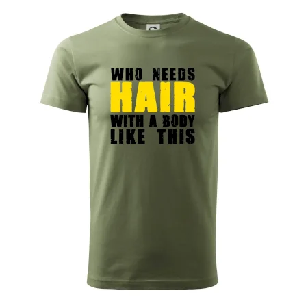 Who Needs Hair With A Body Like This