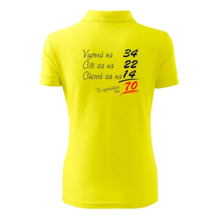 Vyzerá, cíti sa, chová sa - 70 rokov
